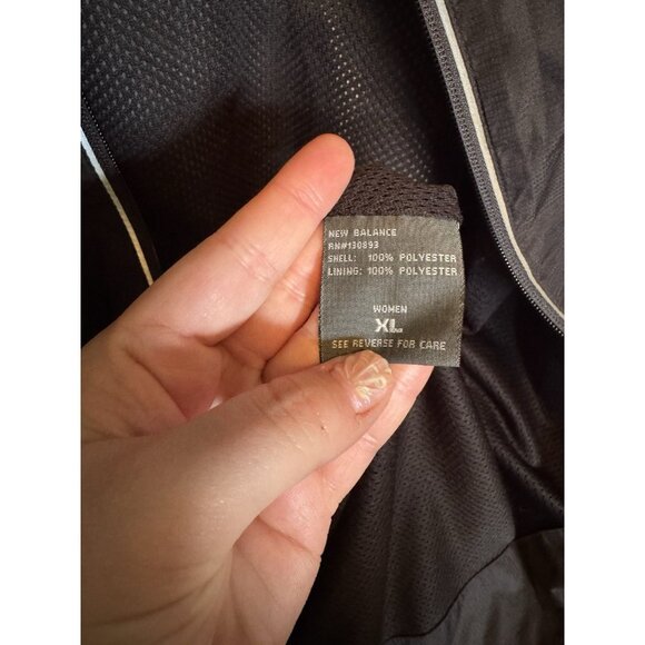 New Balance Wind Breaker Zip Up Jacket Xtra Large - Picture 5 of 7